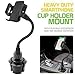Car Cup Holder Phone Mount, Phone Holder Mount Cradle Compatible for Apple iPhones, Samsung Galaxy, LG, Moto Series Google Pixel Smartphones (Goose Neck)