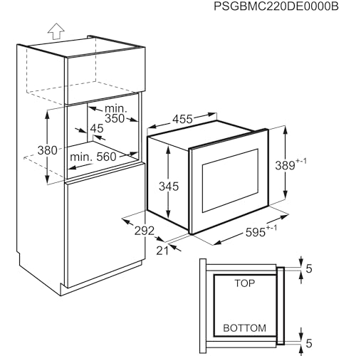 Four À Micro-Ondes Electrolux LMS2173EMK – 700W, Dégivrage Optimisé - vue 7
