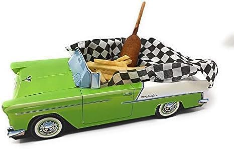 Miniatura 2 de Carmichael Family Novelty - Juego de 12 cajas de comida con papel encerado para autos clásicos de los años 50