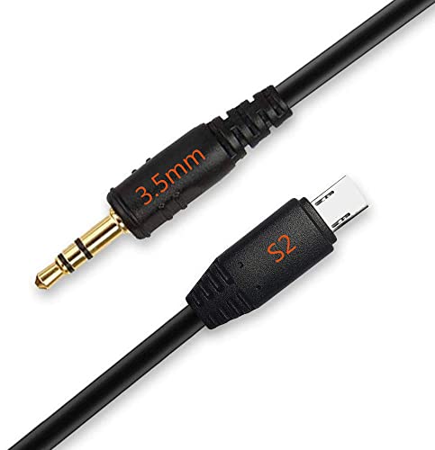 Gfshop 3.5Mm-S2 Off Camera Shutter Connecting Cable Cord Compatible With Sony Cameras And Pixel Shutter Remote Control Tw283-Series #TOP2