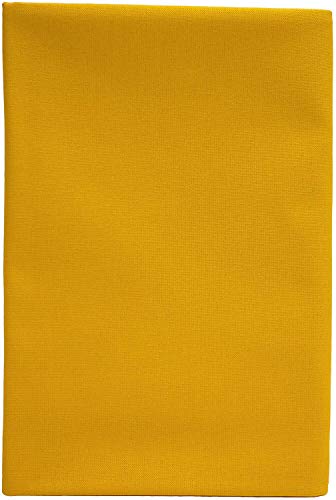 コスモテキスタイル 生地 帆布 11号 無地 綿100% 約92cm幅×1.1mカット Col.128 イエロー AD70000