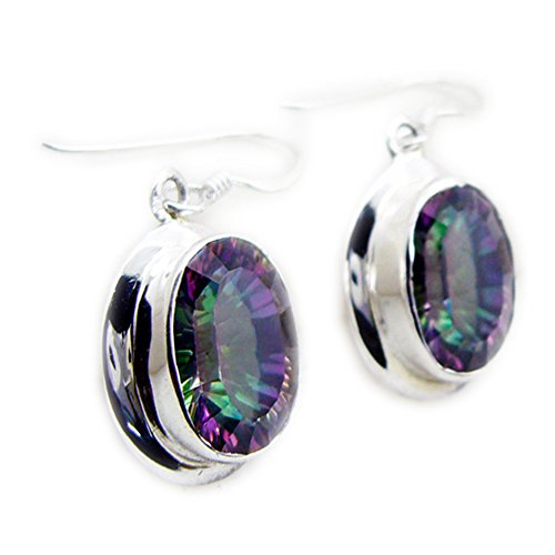 Boucles d'oreilles quartz mystique parfaites pour illuminer vos soirées