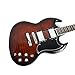 Fojill FSG-60 Electric Guitar Canadian Maple Neck Rosewood Fretboard Mahogany Body Stainless Frets(FSG-60VSR)