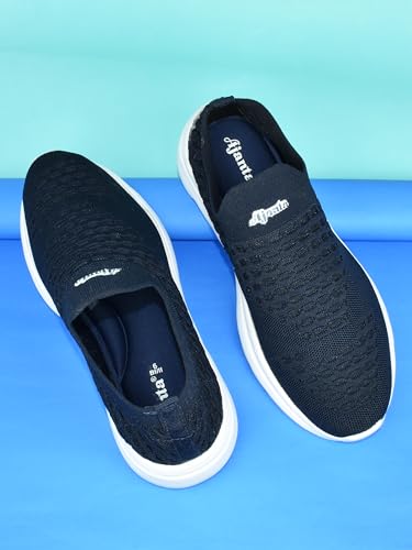 Image of AJANTA Men Premium Sports Shoes for Men | Lightweight Performance Running & Training Sneakers | Breathable Gym & Walking Shoes | Anti-Skid Cushioned Athletic Footwear for Outdoor & Daily Wear