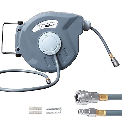 Automatischer Druckluftschlauch-Aufroller 10m - PU Schlauch Mit Wickelautomatik