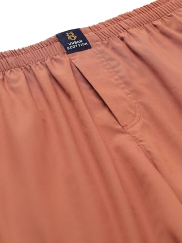 Image of Urban Scottish Solid Men's Lounge Pants 100% Cotton Pajama for men Night Pants Comfortable Regular Fit Track Pants Leisure-Wear Lower with an Elastic Waist-Band Casual Style, Machine Washable Pyjamas