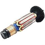 Parte di ricambio rotore per smerigliatrice angolare DWE8300 e DWE8310, materiale viola sandalo, misura di precisione per accessori per utensili elettrici esterni