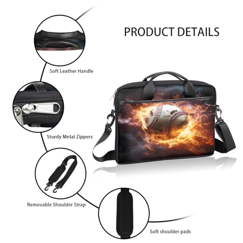 Bolsa para laptop Abstract Sport 15 pulgadas con correa de hombro miniatura 4