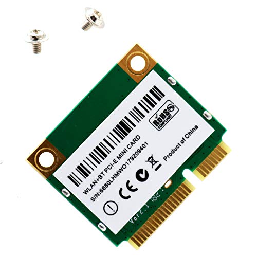 Tarjeta de Red Inalámbrica Deal4GO 8265 HMW 8265ac 802.11ac 867 Mbps Mini PCie WiFi con Bluetooth 4.2 para Intel 8265HMW miniatura 2
