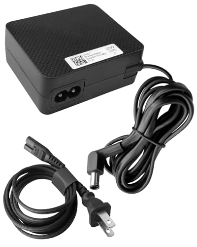 TIKSCIENCE AC/DC Monitor Adapter Charger 14V 1.79A 25W Fit for Samsung S24F350FHN LS24R350FZEXXS LS24R350-FZEXXM Replace BN44-00917A BN44-00989A BN44-00917D Monitor Supply Power Cord