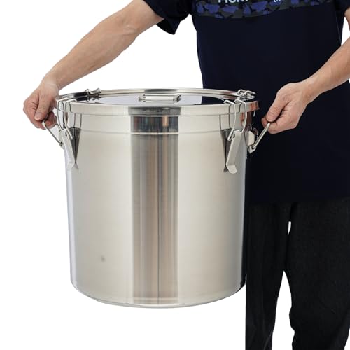 DYNAMI 12.7Gal Stainless Steel Container