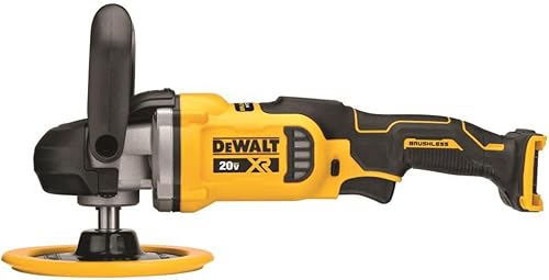 Miniatura 2 de DEWALT Pulidora inalámbrica 20V MAX* XR, giratoria, velocidad variable, 7 pulgadas, 7.087 in, solo herramienta (DCM849B)