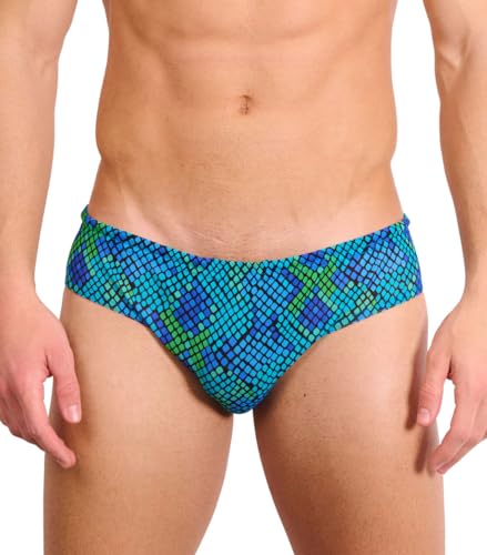 Bañador Brief Tan Through para Hombre Evita Marcas de Sol en la Piel