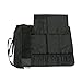 HERSENT Knife Roll,Chef Knife Roll Bag With 17 Slots Can Holds13 Knives,1 Meat Cleaver, And 3 Utensil Pockets,Durable Knife Bag With Handle,Shoulder Strap & Zippered Mesh Pocket Holder