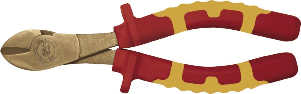 EGA Master 79047 – niebłyszczące, czyste cięcie, szczypce do cięcia ukośnego 180 mm al-bron (1000 V)