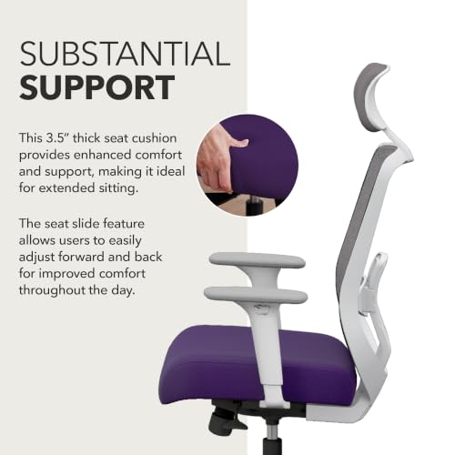 Image of HON Altern Ergonomic Office Chair, Office Desk Computer Chair, Iris