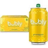 Bubly Pineapple 12oz 8Pk, 96 Fl Oz