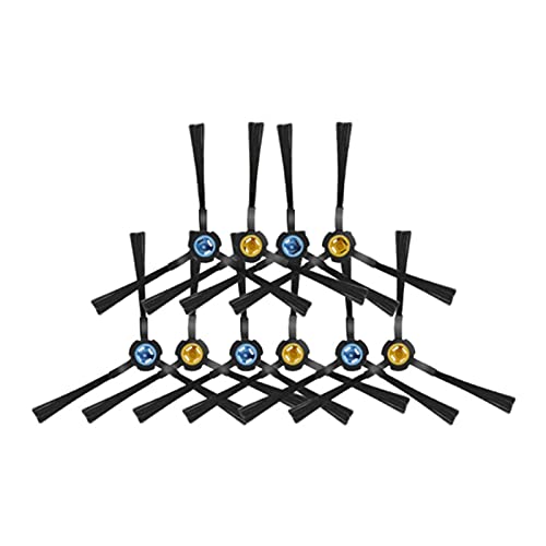 JUSTXIANG Ilife�̂��߂�10pcs���{�b�g�|���@�̃T�C�h�u���V�t�B�b�g V8 V8S X750 A7 x800 x 785 V80���{�b�g�|���@���i�A�N�Z�T���[ �|���@�̌����L�b�g (Color : Black)