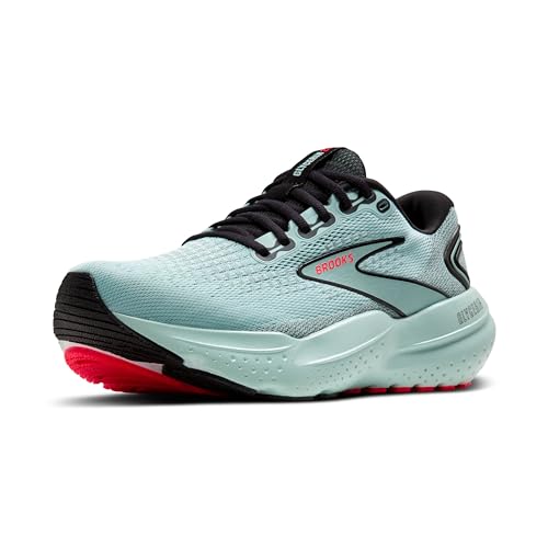Brooks Women’s Glycerin 21 Neutral Running Shoe - Cloud/Black/Pink - 8.5 Medium