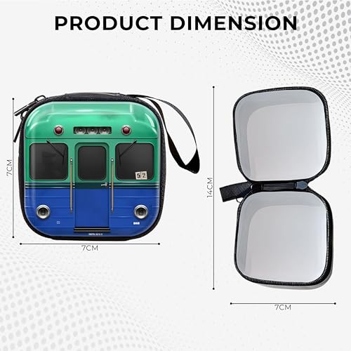Image of Kraptick Multipurpose Coin Pouch for Men & Women, Compact Coin Organiser, Cash & Coin Holder Pouch, Stylish Mini Money Pouch for Everyday Use (Blue)