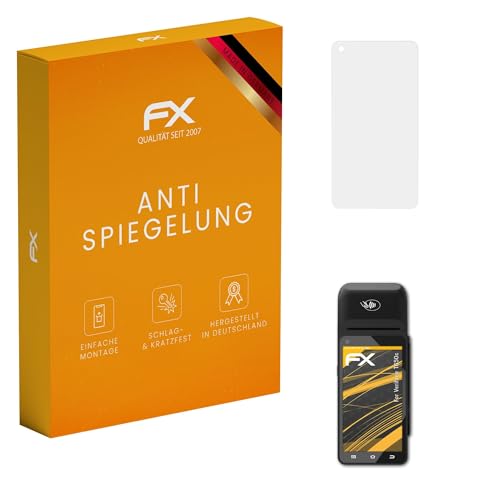 atFoliX Screen Protector compatible with Verifone T650c Screen Protection Film, anti-reflective and shock-absorbing FX Protector Film (2X)