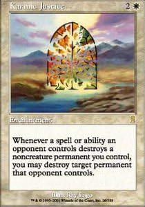 Magic The Gathering - Karmic Justice - Odyssey - Foil
