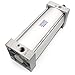 Baomain Pneumatic Air Cylinder SC 100 x 200,PT 1/2,Bore 3.94 inch(100 mm),Stroke 7.87 inch(200mm),Dual Action 1 Mpa,for Industrial Machinery