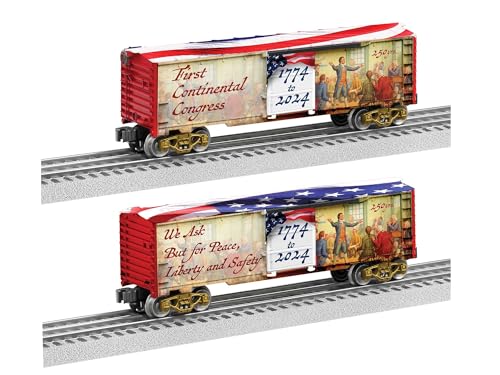 Lionel First Continental Congress 250th Anniversary MUSA O Gauge Model Train Boxcar