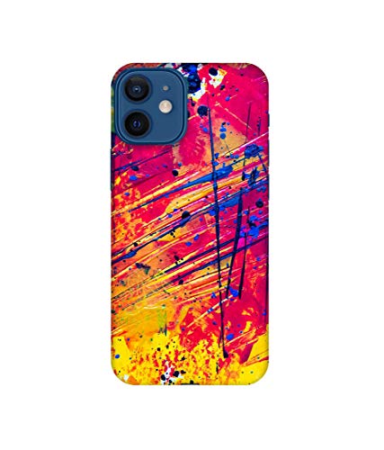 Image of Amazon Brand - Solimo Designer Color Sprink 3D Printed Hard Back Case Mobile Cover for Apple iPhone 12 Mini