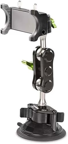 Miniatura 8 de Brazo universal de cabeza esférica para teléfono, soporte ajustable para teléfono móvil de automóvil, soporte de succión de conducción autónoma para