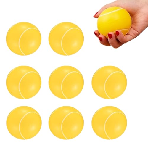 DXPETA 15-Pack of Foam Tennis Balls Sponge Balls for Kids Soft Tennis Balls for Indoor Play 4 cm Foam Balls for Safe Recreation for Gentle Sports Activities