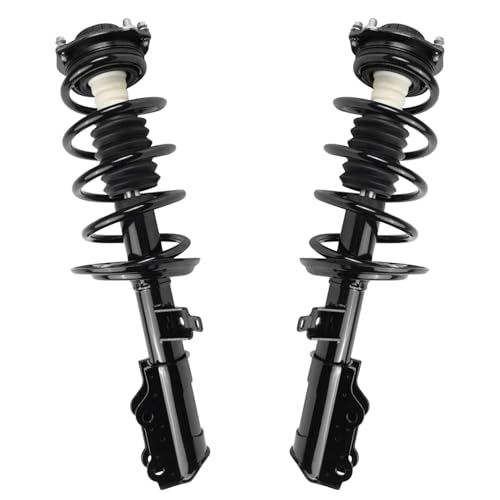 Image of Detroit Axle - Front Struts Kit for 2017-2023 GMC Acadia Cadillac XT5, Lower Control Arms with Ball Joint Complete Struts with Coil Spring Assembly 2018 2019 2020 2021 2022 Replacement Suspension Kit