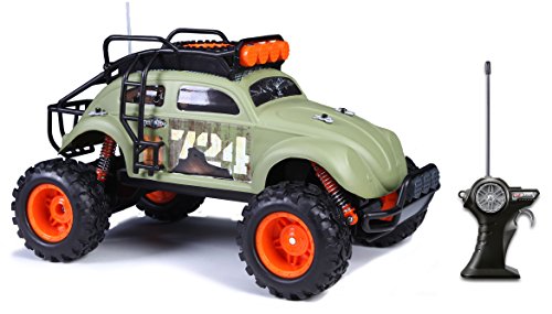 Maisto R/C Desert Rebel Volkswagen Beetle Radio Control Vehicle (1:10 Scale), Frustration Free Packaging