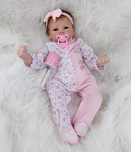 MAIHAO 22Pollici 55cm Bambole Reborn Femmina