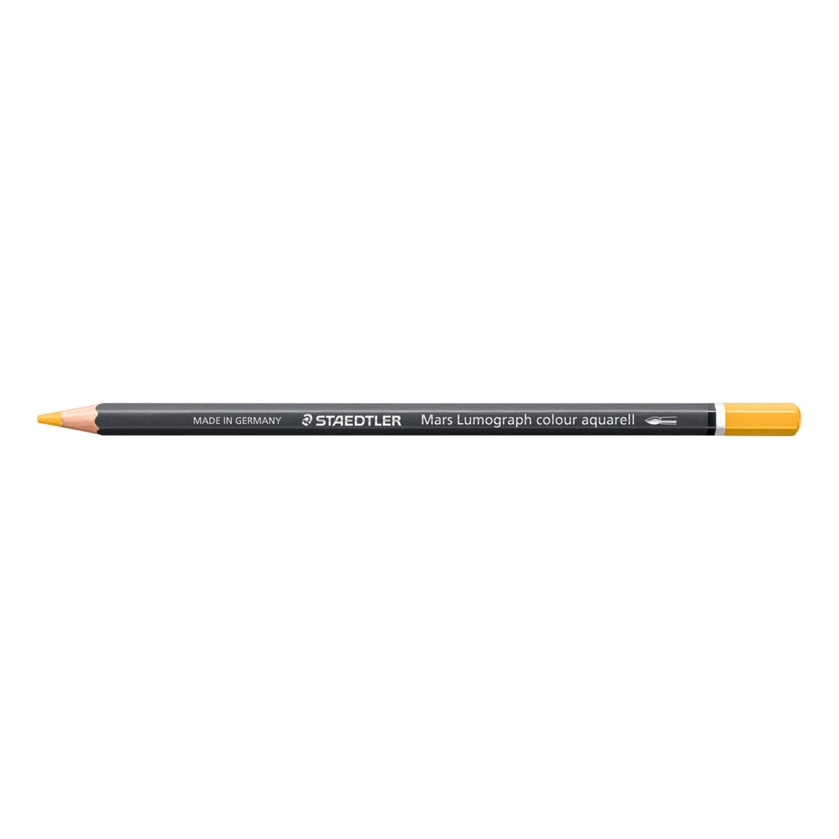 STAEDTLER Watercolour Pencil - Ochre - Mars Lumograph Colour Aquarell - Pack of 6, 104-17