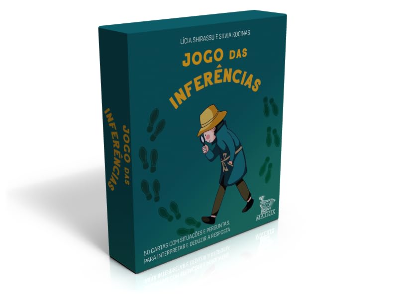 Jogo das inferências: 50 cartas com situações e perguntas para interpretar e deduzir a resposta