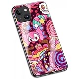 NABEN 魔法少女まどかマギカ iPhone15Pro用ケース スマホケース ハードケース 暁美ほむら 鹿目まどか 巴マミ 美樹さやか 佐倉杏子 魔女 鏡面ガラス 強化ガラス スマホカバー 携帯ケース 保護ケース 多機種対応 萌えグッズ コスプレ小物 誕生日 (Iphone14,D) [並行輸入品]