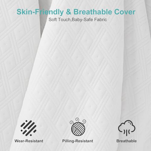 EDILLY 3 Inch Cooling Gel Memory Foam Mattress Topper Queen Size by EDILLY - Used condition - Image 5