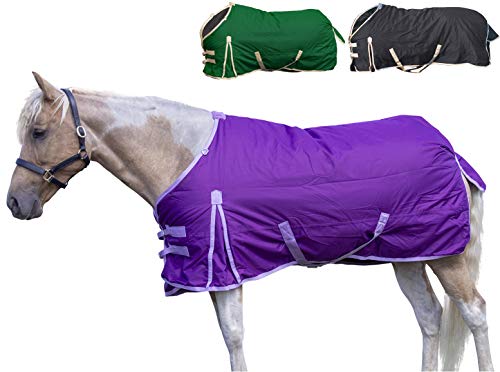Derby Originals Classic 600D Ripstop Waterproof Winter Mediumweight Horse Turnout Blanket with 250g