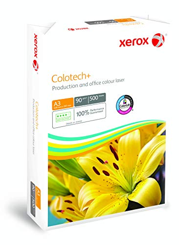 Papier Xerox Colotech+ A3 90 g anti-bourrage pour réussir vos impressions de rapports en grand format
