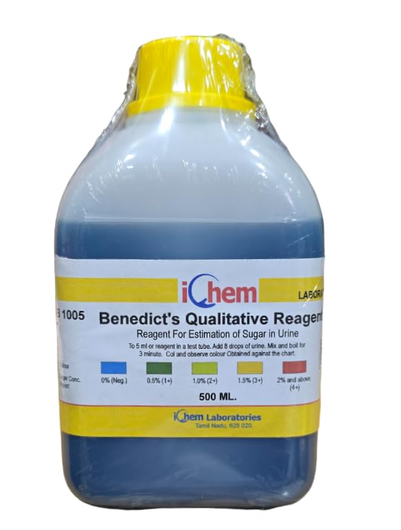 ICHEM Benedict s Reagent (Qualitative) 500ML (Lab use only) (B0D49XYB4S) Amazon Price History, Amazon Price Tracker