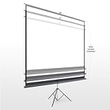 ESMART Stativ Leinwand MISATI | Gesamtbreite 283 cm | Darstellungsfläche 266 x 149 cm | Bildformat 16:9 - 3