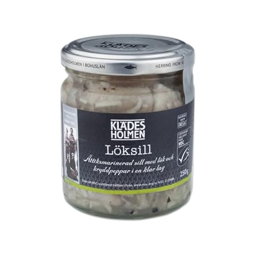 Kladesholmen Herring in Onion, 8.8oz (Pack of 2)