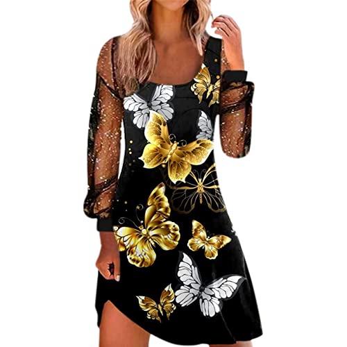 Robe longue bohème chic fleurie d'été pour femme style casual et plage