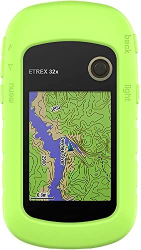 Shieranlee Carcasa Compatible con Garmin eTrex 22x,eTrex 32X,309X,eTrex 209X,eTrex 201X Funda de Silicona para GPS - Cover