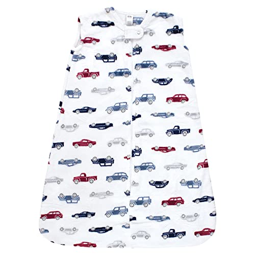Image of Hudson Baby Unisex Baby Plush Sleeping Bag, Sack, Blanket, Cars, 0-6 Months