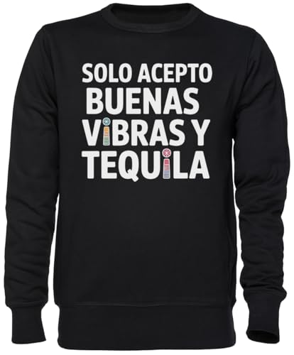 Pull Tequila Noir unisexe pour exprimer votre énergie positive au quotidien