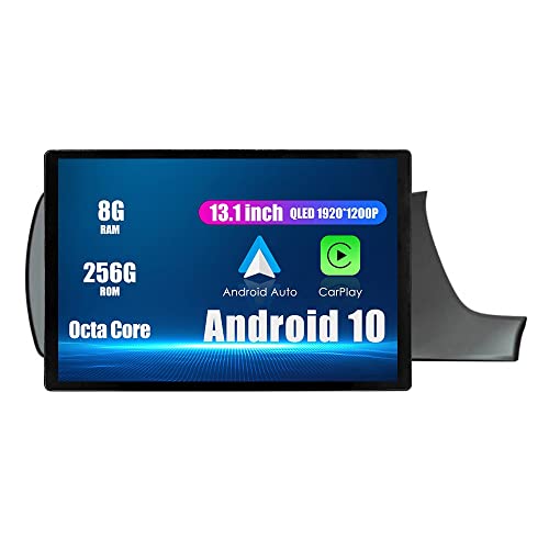 ZERTRAN Android Radio 13.1" Car Stereo Autoradio Navigation Headunit Multimedia Player GPS Touchscreen RDS DSP BT WiFi Carplay Replacement For Honda Amaza 2018, if applicable