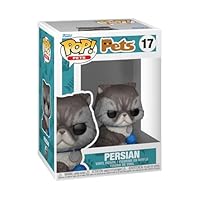Funko Pop!ペット:ペルシャ猫 - コレクション可能なビニールフィギュア - ギフトアイデア - 公式商品 - 子供&amp;大人のおもちゃ - 所有のIPファン - コレクターとディスプレイ用のモデルフィギュア