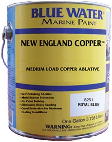 Blue Water Marine Paint - New England Copper; Ablative - Black Gal - 8252-G